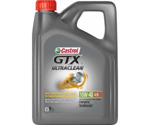 Олива моторна CASTROL 10W40 GTX 4л Ланос / Сенс