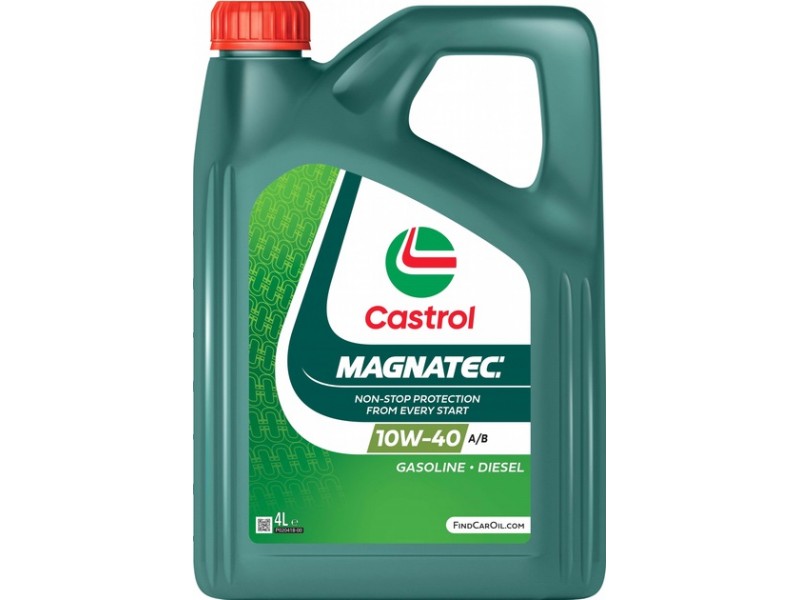 Олива моторна CASTROL 10W40 Magnatec 4л Ланос / Сенс Олива моторна CASTROL 10W40 Magnatec 4л Ланос / Сенс