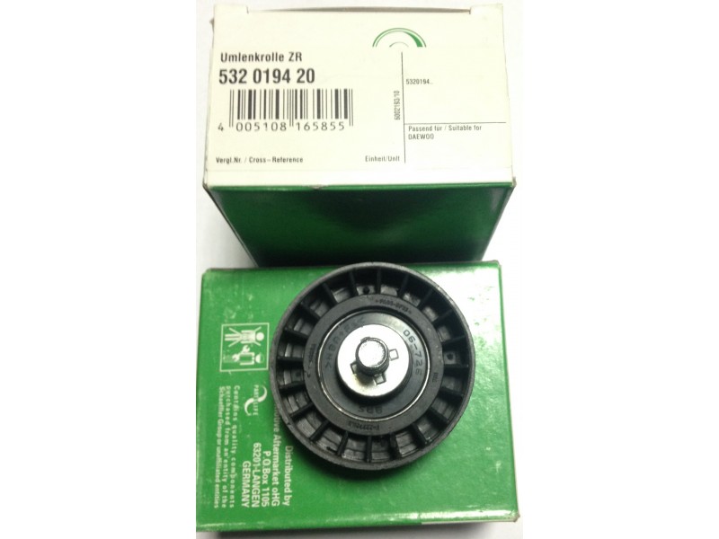 Купить Ролик наряжитель ремня ГРМ 1.6 дополнительный на Ланос, Сенс в Украине