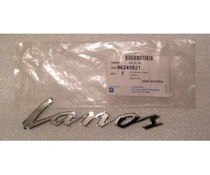 Надпись LANOS Ланос / Сенс