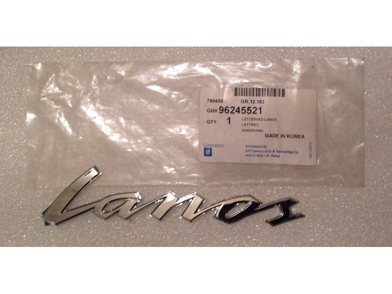 Купить Надпись LANOS на Ланос, Сенс в Украине